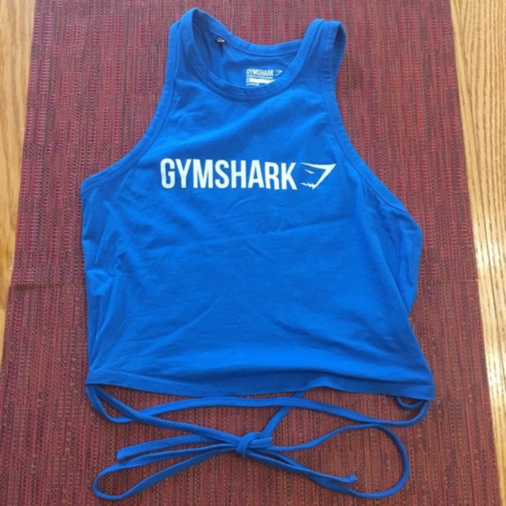 Gymshark tie crop top